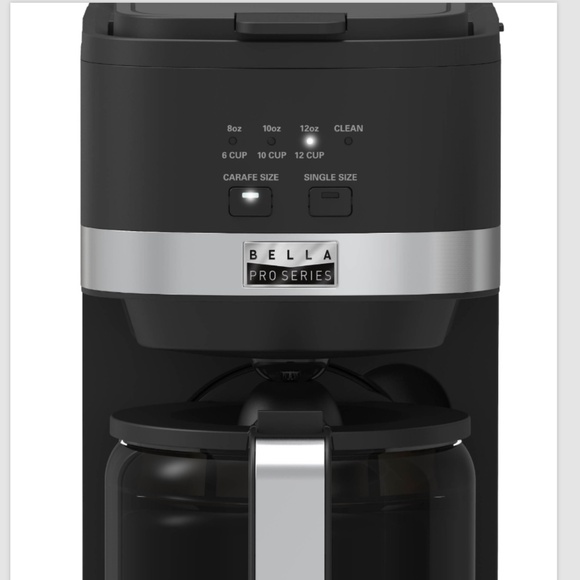 PRO SERIES COFFEE MAKER COMBO: 3-Single Serve Sizes (8-10-12 oz) & Up to 12 Cups - Picture 4 of 8